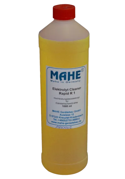 MAHE Reinigungselektrolyt RP1 Pastös – Pastöses Reinigungselektrolyt für senkrechte Flächen und Überkopf.