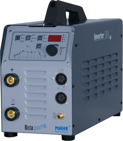 MAHE Beta digital – Mobile digitale WIG-Schweissmaschine mit Programmspeicher.