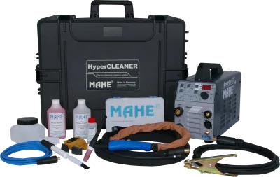 MAHE HyperCleaner CT 200 – Kombiniertes WIG-Schweiss- und Reinigungsgerät.