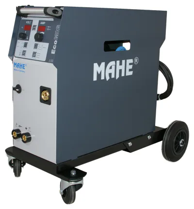 MAHE EcoMIG Digital / Analog: Ultrakompakte, stufenlose MIG/MAG-Schweissinverter für einfache Bedienung.