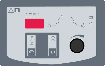 MAHE Beta DX Syn: Bedienpanel