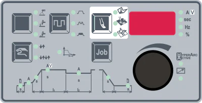 MAHE HyperCleaner CT 200: Bedienpanel