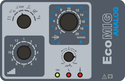 MAHE EcoMIG 3000 Analog Front Panel