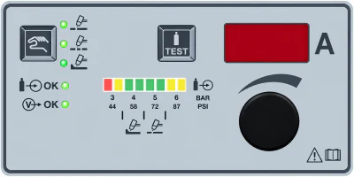 MAHE Theta HSC: control panel