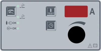MAHE Theta 40: Bedienpanel