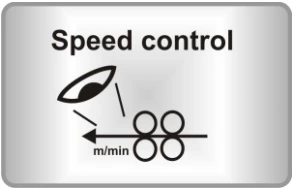 Control de la velocidad del hilo